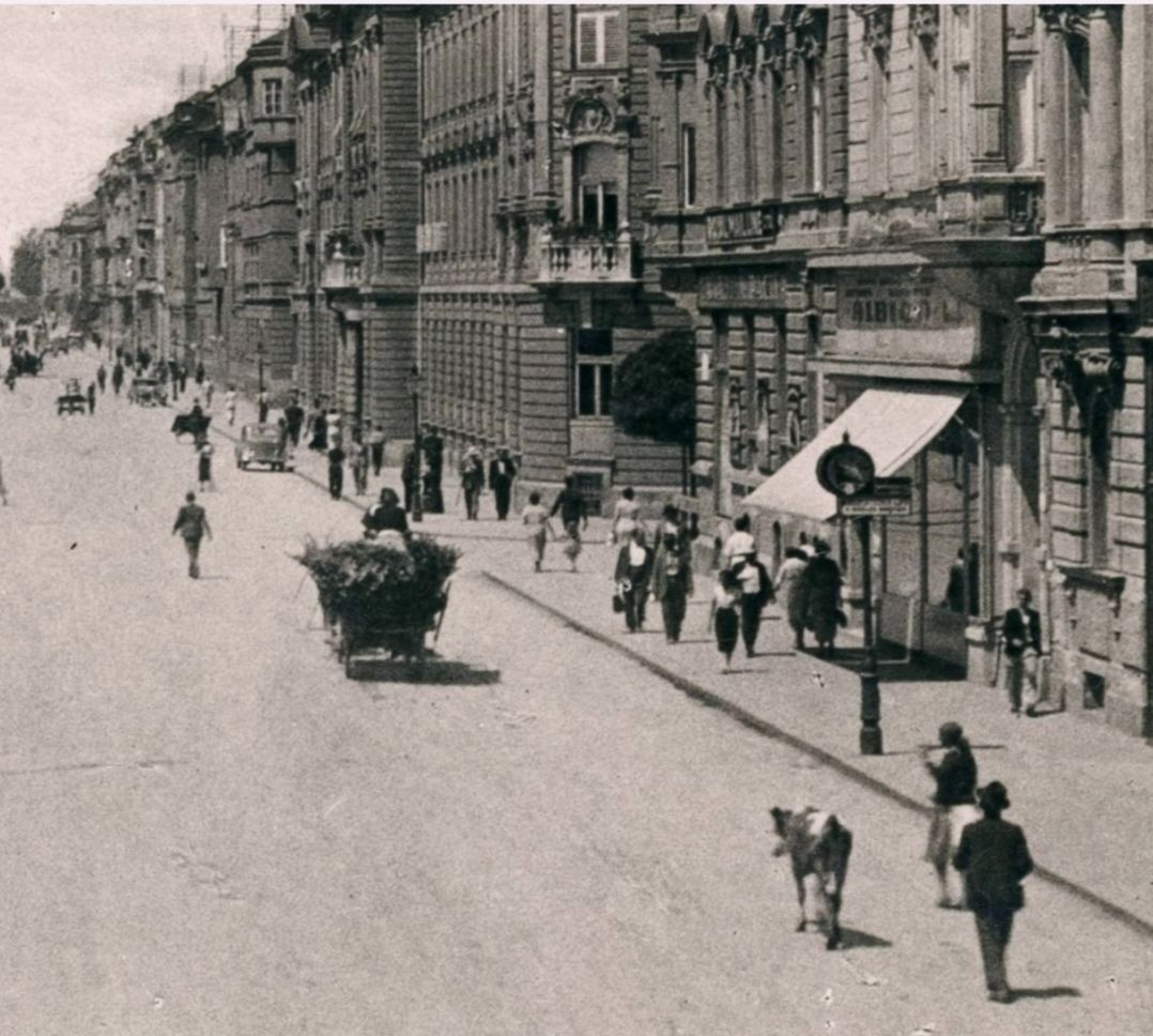 Mihanovićeva ulica oko 1935. godine